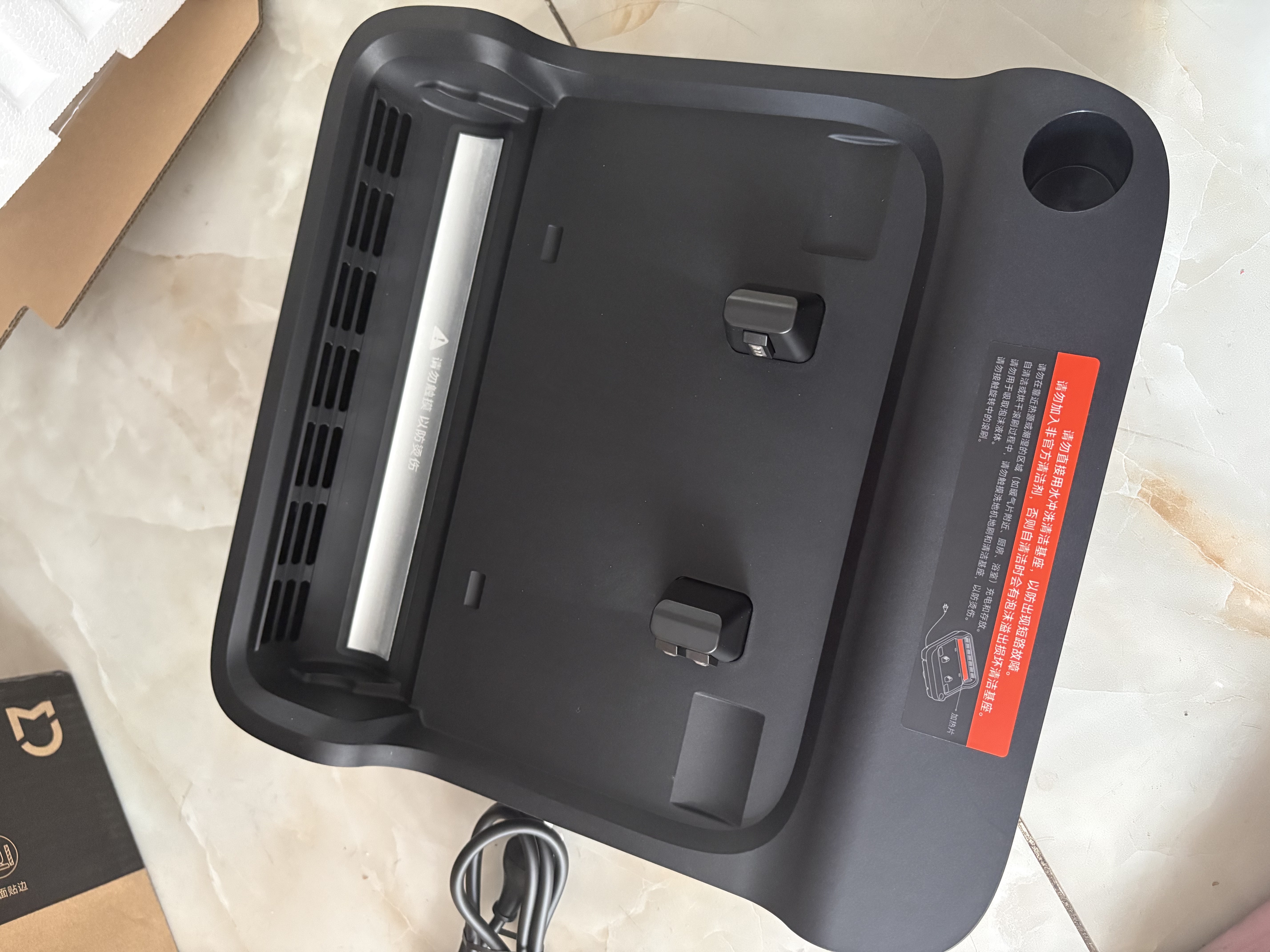 米家【7月新品】小米洗地机5 100℃净味熨 180°躺平 四重防缠 家用洗地机洗拖一体自动清洗 实拍图