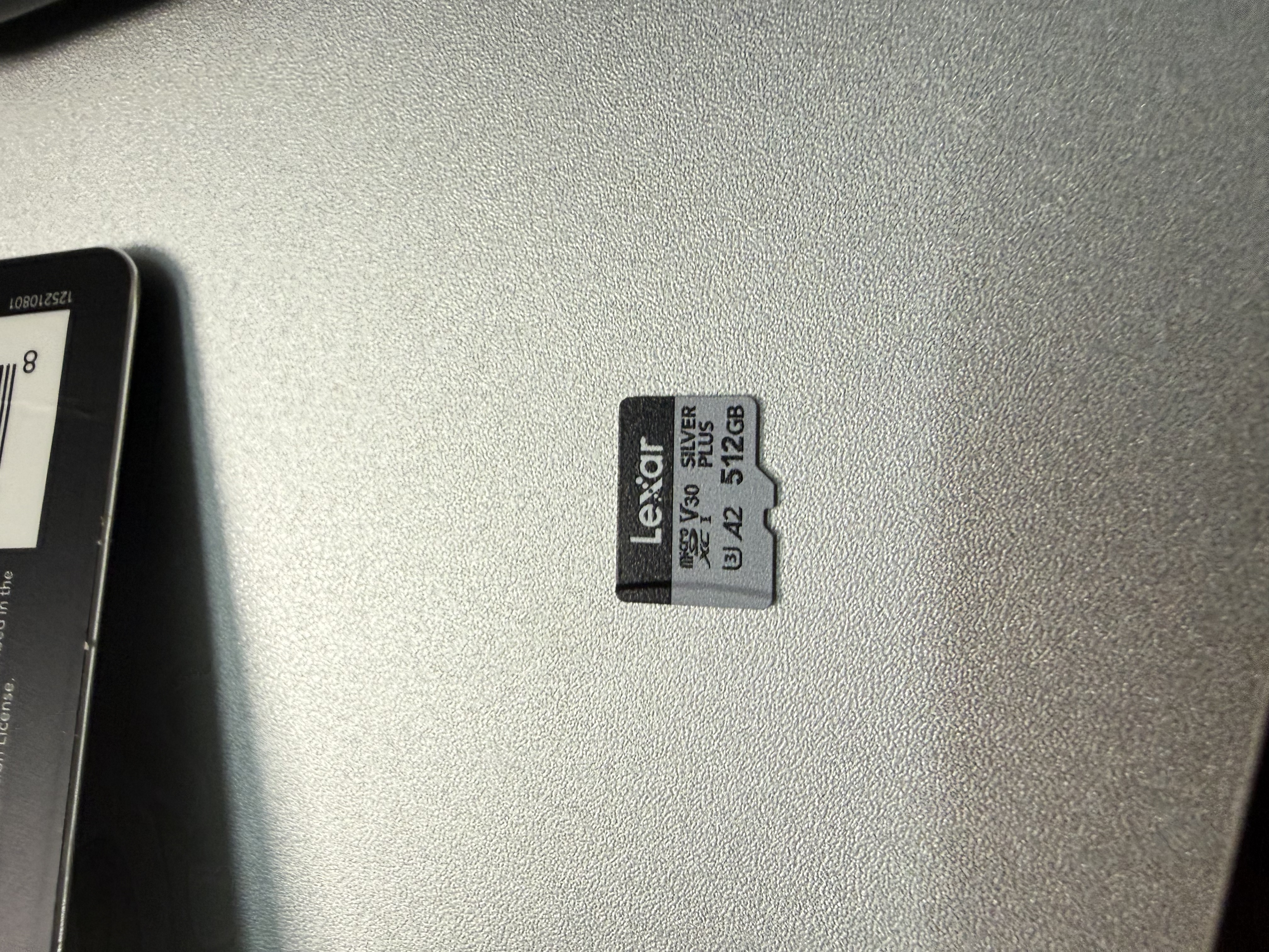 雷克沙（Lexar）512GB TF(MicroSD)存储卡 V30 4K 读255MB/s 大疆Pocket 4P官方推荐 影石Luna内存卡(SILVER PLUS) 实拍图