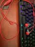 极度未知（HYPERX）云雀2游戏耳机入耳式 新款云雀3电竞耳机有线笔记本电脑手机fps吃鸡csgo耳麦内置麦克风 云雀3-红【新品上市】 实拍图