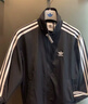 adidas休闲舒适三条纹立领夹克外套男装秋季阿迪达斯官方轻运动 黑色/白（推荐选大一码）   M 实拍图
