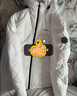 波司登（BOSIDENG）26早秋新款羽绒服90绒情侣短款连帽休闲百搭保暖外套B260245112XS 糙白8003 XS 155/80A 体重约110以内 实拍图