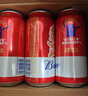 百威【梅西同款】经典红罐啤酒450mL 18罐整箱装喜宴 实拍图