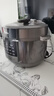 美的（Midea）大容量电压力锅8L电饭煲通用8-10人高压锅智能预约多功能一体开盖炖煮煲汤电饭锅MY-E8129 实拍图