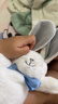 澳贝（auby）婴幼儿玩具小兔安抚巾宝宝哄睡阿贝贝新生儿豆袋玩偶毛绒手偶礼物 实拍图