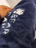 少年情话男士睡衣秋冬季珊瑚绒圆领加厚款青少年学生卡通法兰绒家居服套装 Z18白熊【加厚】 XL 男(135-155斤) 实拍图