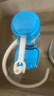 海立马桶进水阀通用上水阀器厕所水箱进水阀ABS马桶水箱内配件SJ02蓝 实拍图