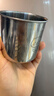 onlycook不锈钢杯水杯带盖子 牛奶杯口杯316L不锈钢儿童幼儿园宝宝杯 小猪 实拍图