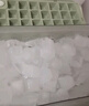 京东京造冰块模具 冰格制冰冻冰盒冰块制作神器 配冰铲（双层60粒）白色 实拍图