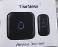 TIWNEW（铁牛）室外防水无线门铃智能远距离家用电子遥控门铃呼叫器 经典黑1按钮1响铃【防水IP66级】 实拍图