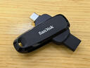 闪迪（SanDisk）128GB Type-C USB3.2 手机U盘DDC3紫色 读速高达400MB/s 自动备份 手机电脑两用 双接口大容量优盘 实拍图
