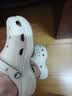 卡骆驰（CROCS）新款厚底云朵洞洞鞋送女友礼物206750 骨白色 37 -38 实拍图