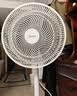 美的（Midea）【品质推荐】七叶轻音柔风电风扇/家用省电落地扇/台式电扇/广角摇头节能宿舍小型风扇 SAE35CA 实拍图