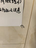得力90*60cm可移除软白板 儿童家用胶墙贴 铁性自粘贴可擦写画板 涂鸦墙纸 涂鸦画画黑板贴磁性可吸附 实拍图