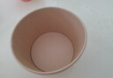 美丽雅一次性碗食品级560ml*50只 加厚本色圆形打包外卖饭盒野餐纸汤碗 实拍图