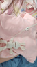 G.duck小黄鸭女宝宝秋装女童套装一岁婴儿衣服小女孩春秋休闲卫衣两件套 粉红色l两件套 90 尺码1~2岁【 80-90cm】 实拍图
