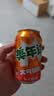 百事可乐美年达 大气橙味汽水碳酸饮料330ml*6听 新老包装随机 实拍图