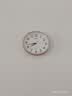 康巴丝（Compas）挂钟客厅静音简约客厅石英钟表挂墙时钟 c2855 金色 26cm直径 实拍图