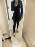 361°泳衣女分体长袖长裤潜水冲浪服泡温泉装备防晒裙式游泳套装 实拍图