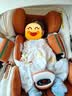 怡戈（Ekobebe）新生婴儿0-15个月提篮式安全座椅汽车用便携车载奶酪棕【新国标】 实拍图