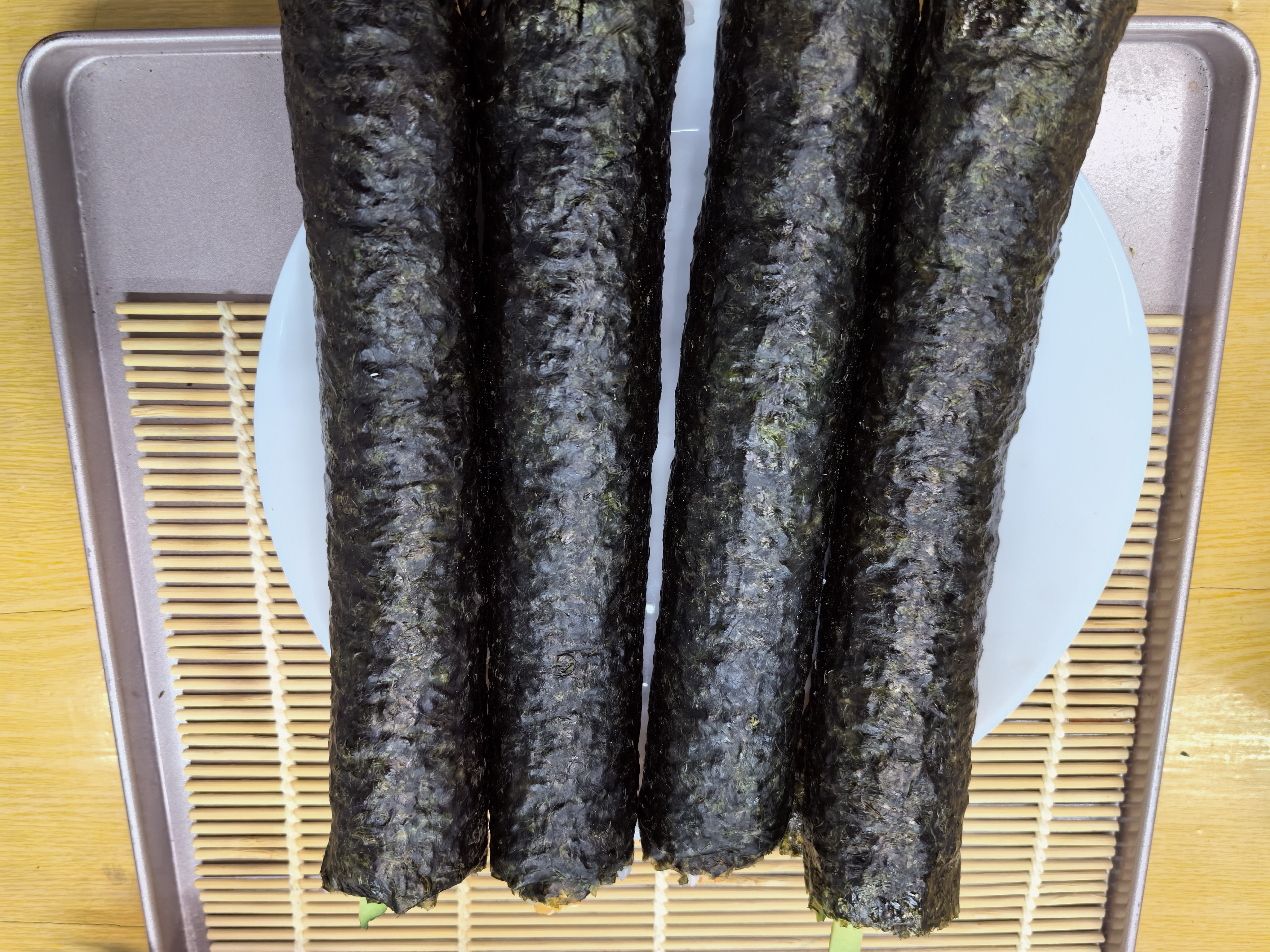 美好时光寿司海苔14大张共37g 大片紫菜韩式包饭 儿童海苔即食零食 实拍图