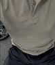 京东京造夏季运动短袖男士t恤polo衫男跑步健身户外速干衣服 灰褐色 3XL 实拍图