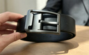 京东京造进口真皮针扣皮带头层牛皮男士腰带26新款送老公爸爸男朋友120 实拍图
