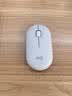 罗技（Logitech）PEBBLE 2.0 无线蓝牙鼠标 静音鼠标 办公鹅卵石便携 升级Pebble2代 白色 实拍图