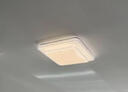 美的（Midea）LED吸顶灯现代轻奢餐厅卧室灯仿水晶灯饰48瓦三色晶星J2包安装 实拍图