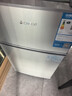 志高（CHIGO）小冰箱迷你小型家用冷藏冷冻两用宿舍出租房用双门办公室电冰箱节能省电 【店长推荐】48L银色【一级能效丨全国联保】 实拍图