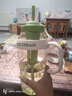 【京东物流】水杯冰霸吸管杯高颜值学生茶水分离大容量杯子 肚肚杯1个-浅绿色 实拍图