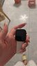 Apple/苹果 Watch S11 智能手表GPS款46毫米亮黑色铝金属表壳黑色运动型表带M/L MEVH4CH/B 实拍图