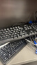联想（Lenovo）KM210键盘鼠标套装 有线键鼠套装 全尺寸商务办公  笔记本电脑键盘台式机一体机 黑色 实拍图