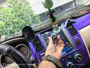 华为原装80w超级快充无线车载车充充电器汽车点烟器手机导航支架通用 华为超级快充无线车充(Max 80W) 实拍图