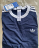 阿迪达斯（adidas）三叶草系列 男 3S TEE 短袖T恤 HZ9634 深靛蓝 M 实拍图
