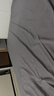 京东京造 悦柔床单单件 120g加厚耐用 A类磨毛床罩 180x230cm 科技灰 实拍图