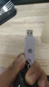 华硕（ASUS）a豆64GB USB3.2Gen 1金属旋转U盘时尚耐用鸯尾紫商务必备学习办公投标电脑通用U300系列 实拍图