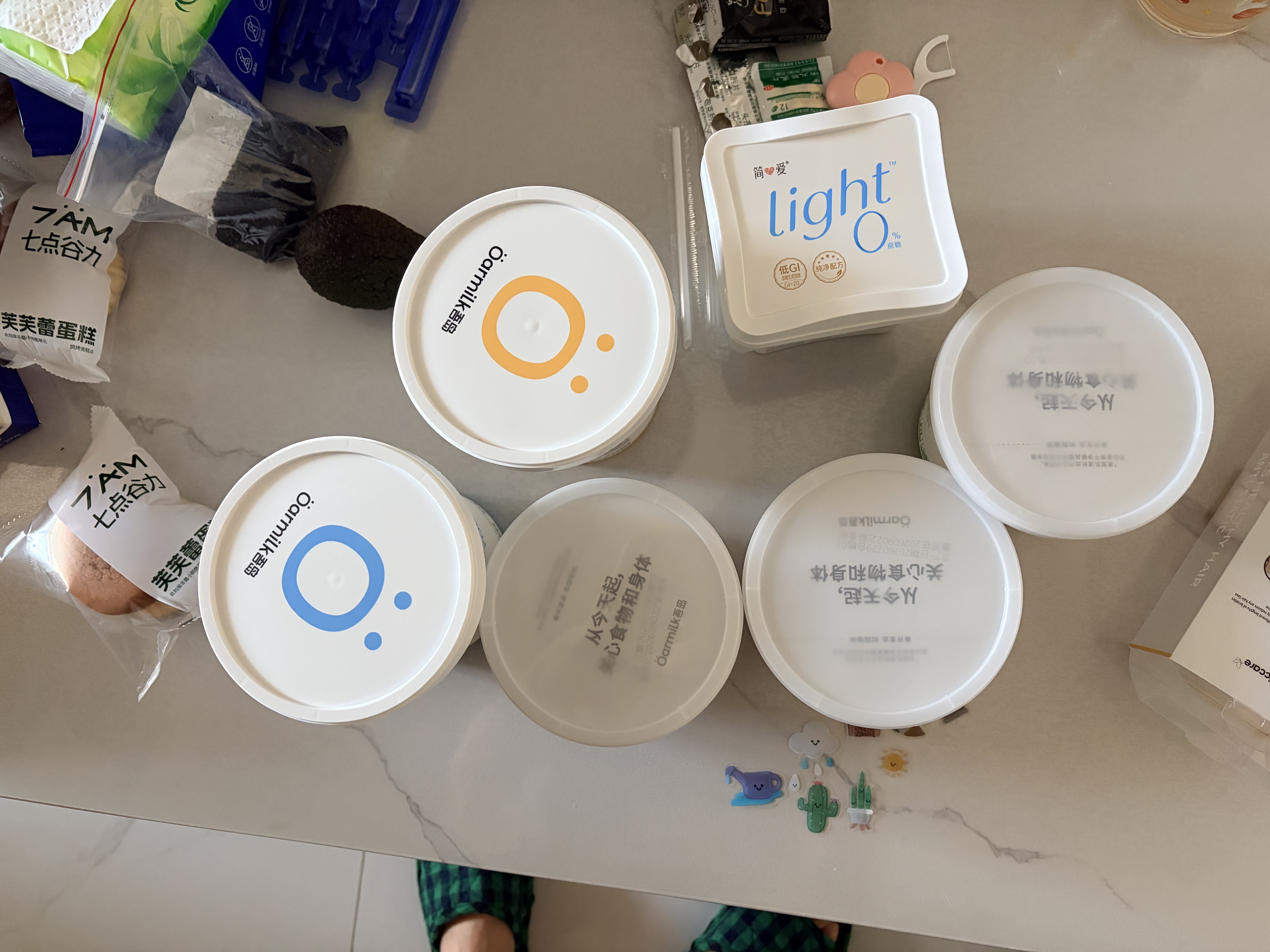 OarmiLk低糖酸奶单桶发酵0乳糖低温酸奶6种有益菌420g风味发酵乳 实拍图
