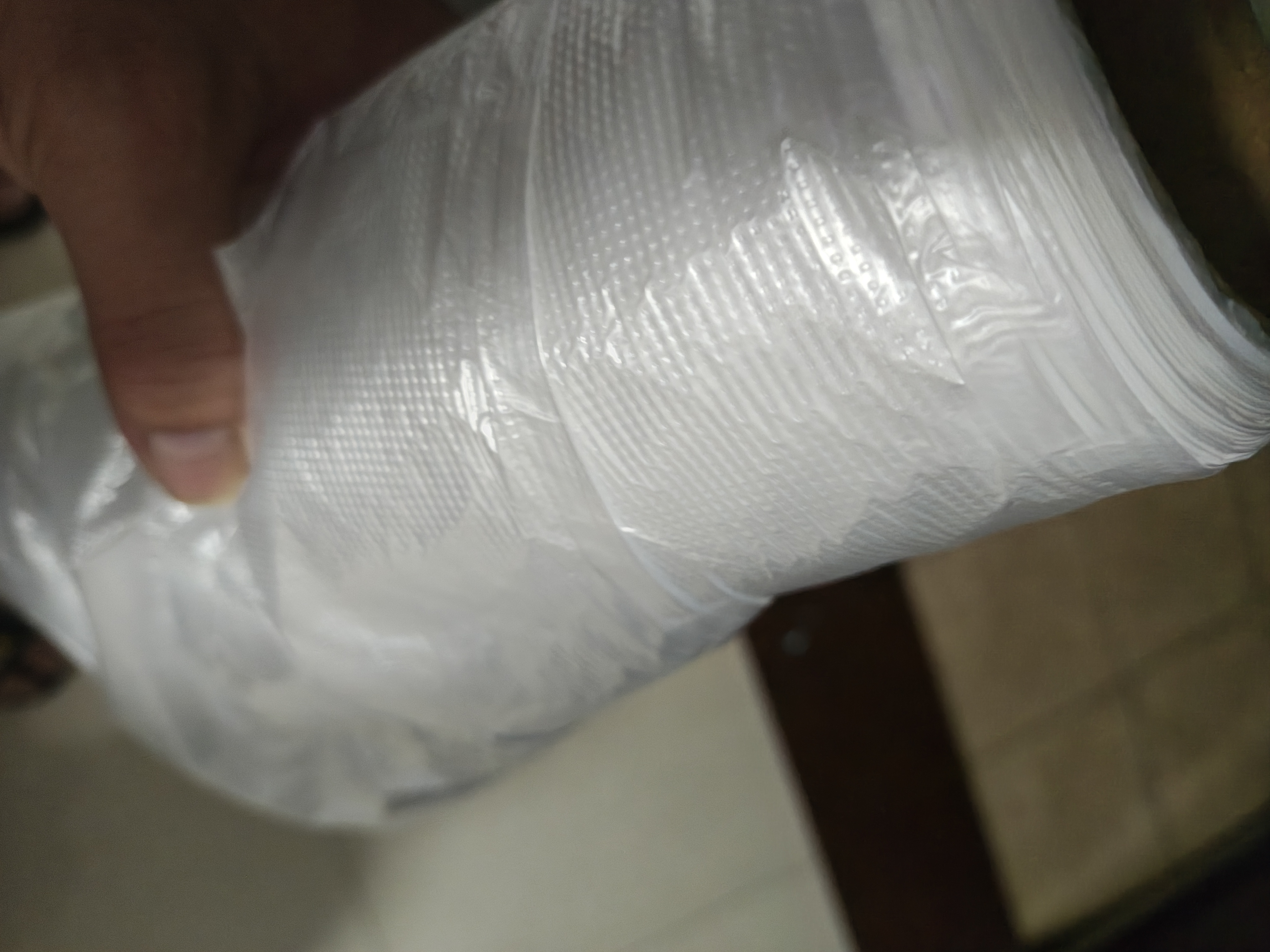 Jidaocook食品级保鲜袋家用背心式保鲜袋批发加厚手提式厨房一次性食品袋子 背心袋【大号 30*35】 超厚食品保鲜袋 实拍图