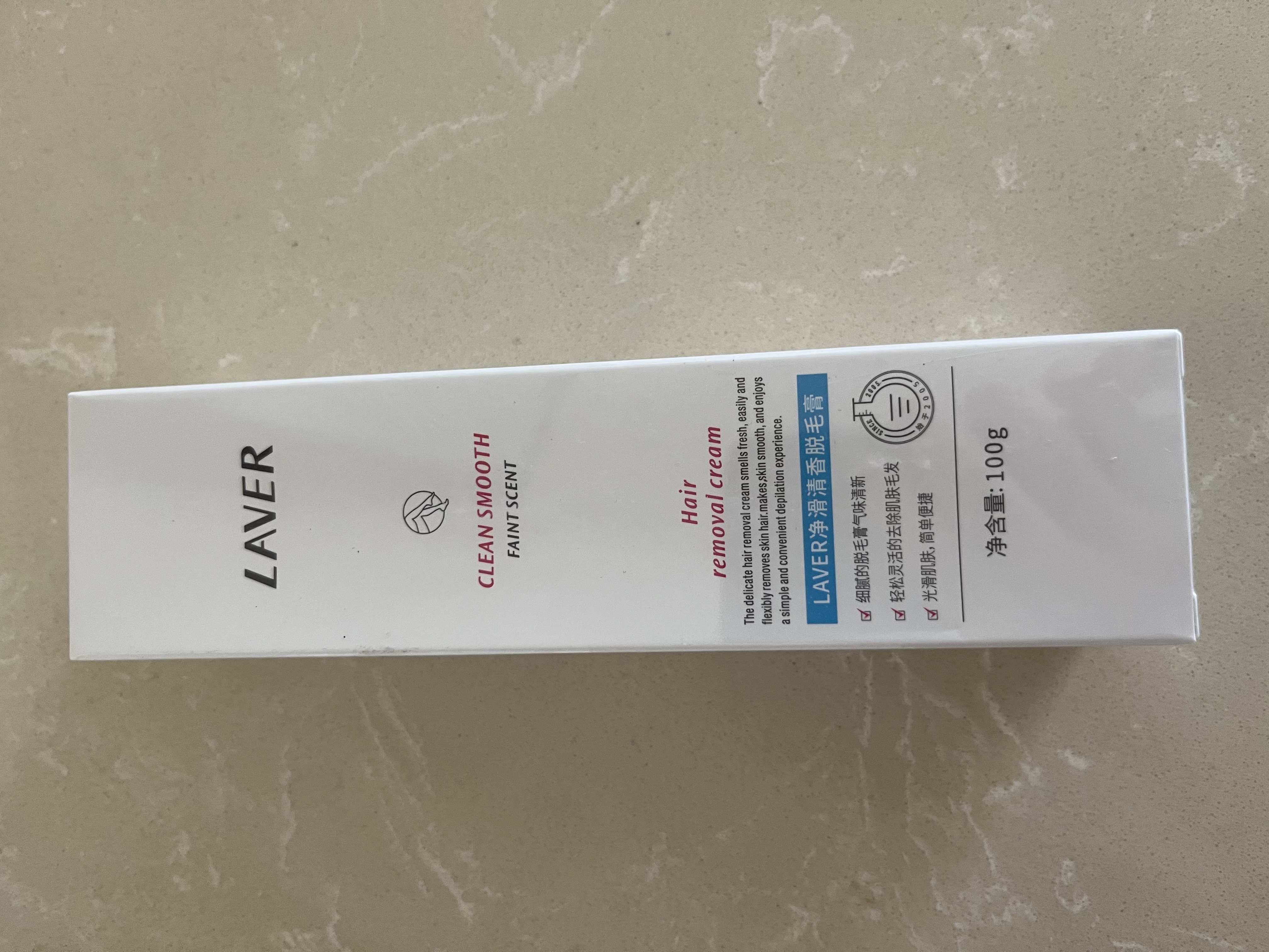 莱薇尔（LAVER）脱毛膏100g*2（两只装）脱毛膏男士女士腋下腿毛面部去毛 实拍图