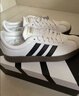 adidas「T头鞋」VL COURT CLASSIC板鞋德训鞋男女阿迪达斯轻运动 黑色/白色 (推荐女生选小半码)   40 实拍图