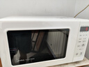 美的（Midea）变频小清新微波炉 液晶屏幕 磨砂面板 小型20L家用 匠心工艺一级能效（PM2002） 实拍图