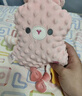 澳贝（auby）婴幼儿玩具豆豆绒小兔子毛绒安抚玩偶可入口水巾哄睡牙胶啃咬礼物 实拍图