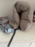 MUJI舒适颈部靠枕 午睡枕U型枕旅行枕办公室头枕靠枕学生护颈枕 米色 实拍图