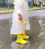 牧萌儿童雨鞋男童女童防水立体宝宝防滑耐磨卡通雨靴 小黄鸭 16码 实拍图