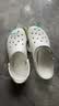 卡骆驰（CROCS）贝雅卡骆班洞洞鞋|205089 深蓝/辣椒红-4CC   40 (250mm)   实拍图