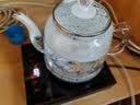 FUNORK全自动上水电热烧水壶玻璃烧水器茶台专用一体茶桌茶几保温泡茶具抽水电茶炉 1L 底部上水 - 黑色 实拍图