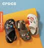 卡骆驰（CROCS）经典特林洞洞鞋|206340 卡其/彩色-2F9   45 (290mm)   实拍图