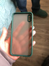 今舞 适用苹果x手机壳iphonexsmax硅胶软边防摔xr外壳全包半透明超薄磨砂男女款潮牌网红硬壳 X/XS 墨绿 实拍图