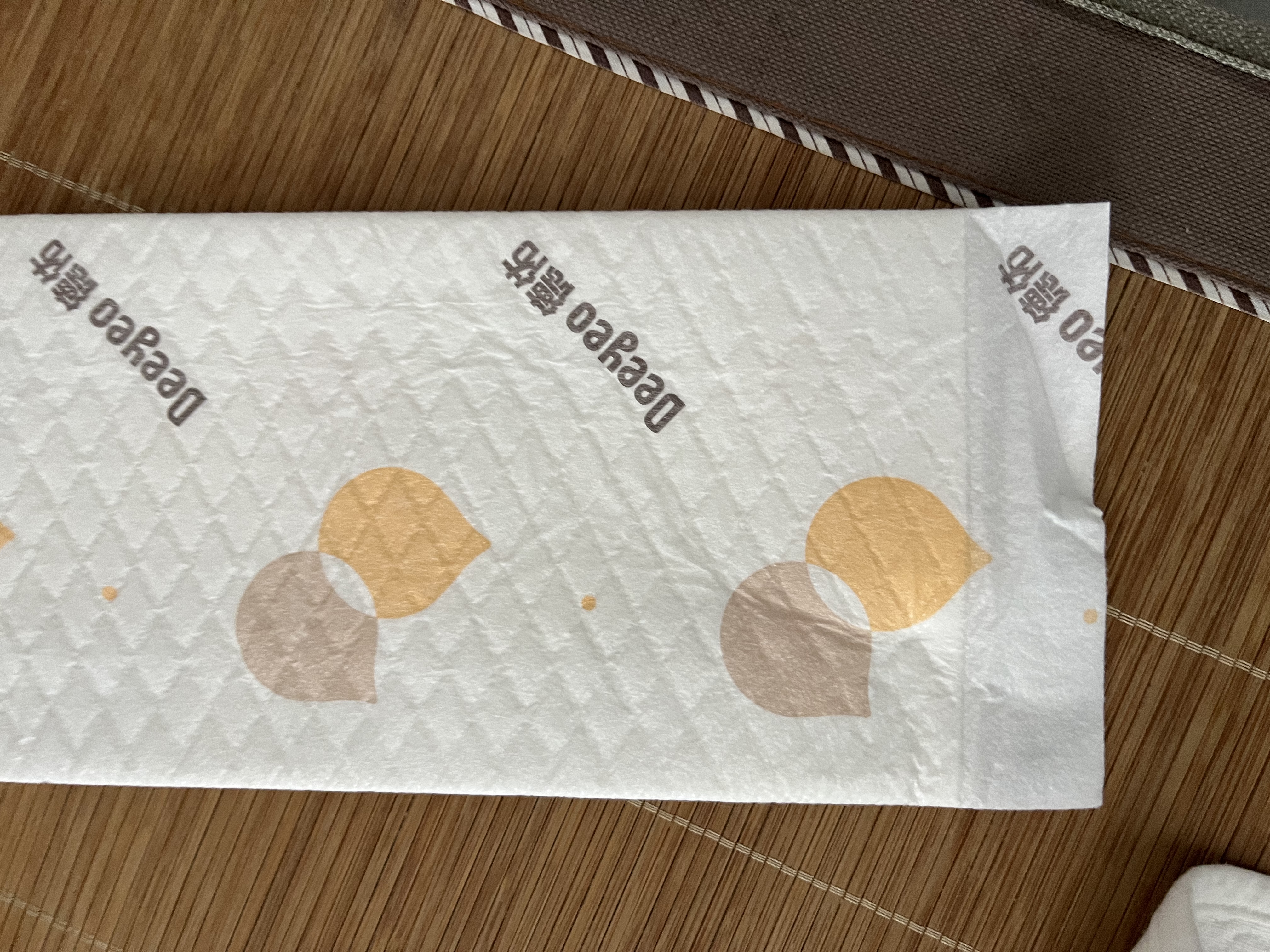 德佑婴儿一次性隔尿垫25*33cm80片护理垫吸水不反渗建议6kg以内 实拍图