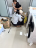 九牧（JOMOO）轻智能马桶家用卫生间恒温抗菌虹吸坐便器泡沫盾无水压限制SQ9650 【黑魔方】旋风魔力泡+免触+NFC 400坑距(390以上选择) 预售 实拍图